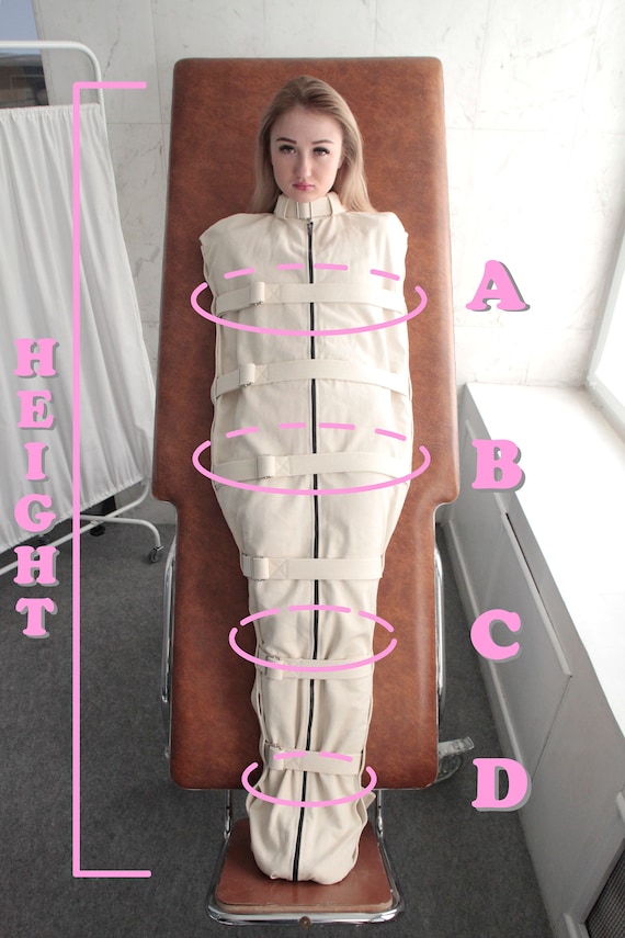 Sleep Sack Bondage Body Bag With Leather Belts Straitjacket - Etsy