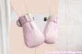 Pink Safety Mittens - Soft Padded Mittens / ABDL / Adult Baby Diaper Lover / Bondage / Baby Pink / DDLG mature / Segufix Locks