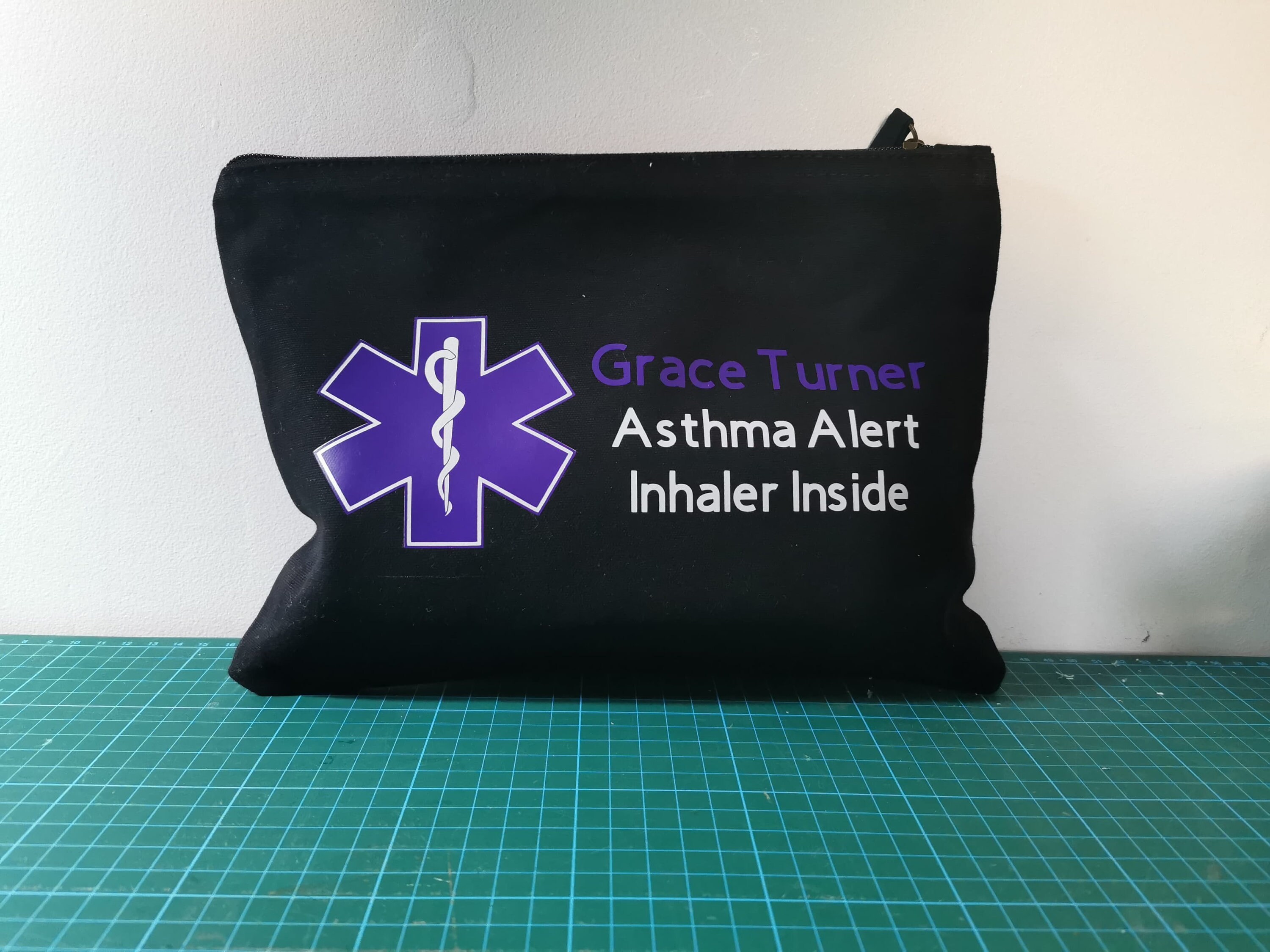 Personalised Asthma Kit Bag for Pumps Inhaler and Spacer Etsy UK