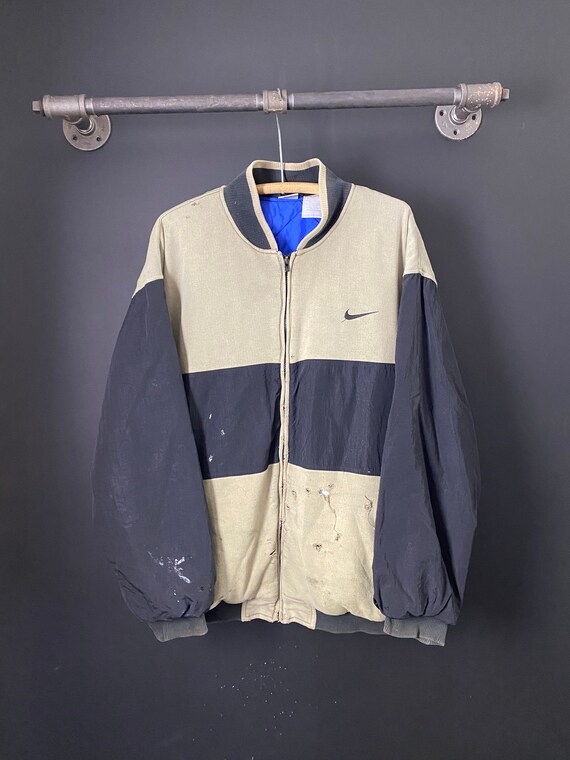 Trashed Nike Bomber Jacket