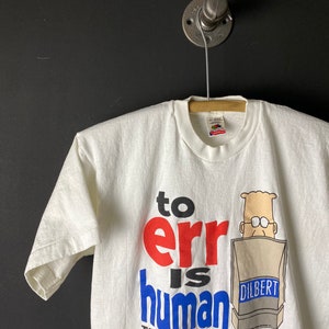 Dilbert Shirt Vintage United Future Syndicate Scott Adams image 3