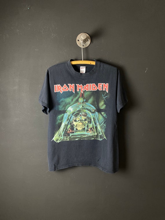 Iron Maiden T-Shirt Somewhere Back In Time Rock Band New Black Official