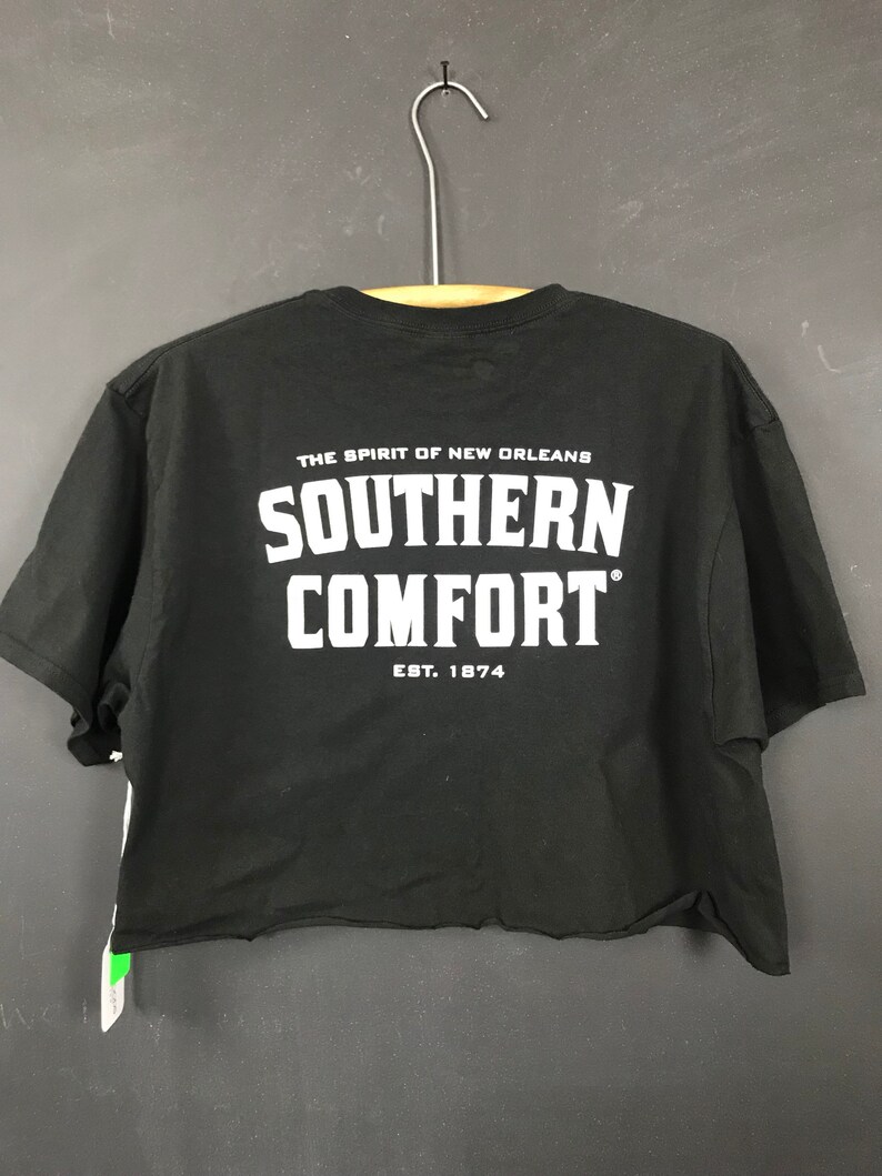Southern Comfort Crop Top New Orleans Tshirt Large Etsy