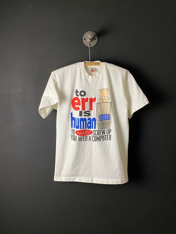 Dilbert Shirt Vintage United Future Syndicate Sco… - image 1