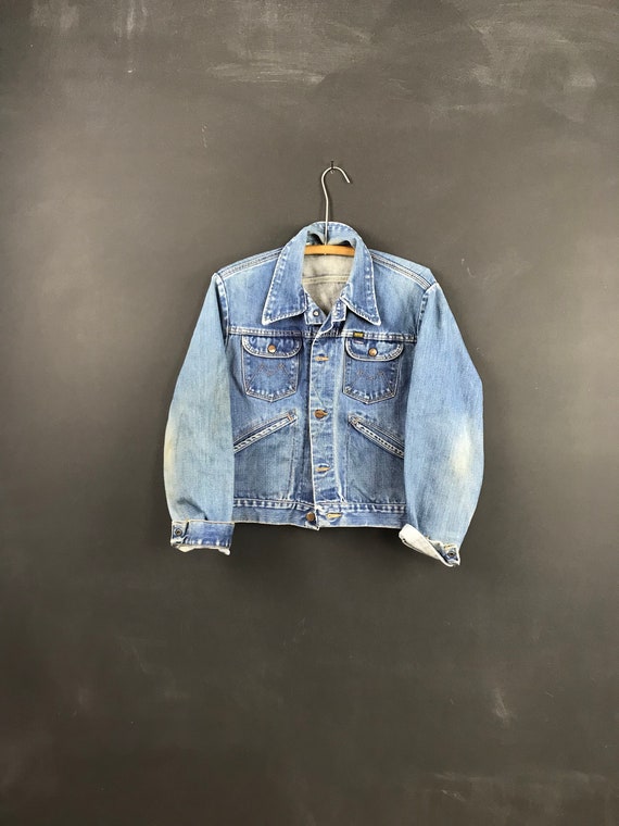 Vintage Maverick denim jacket 80s 90s 