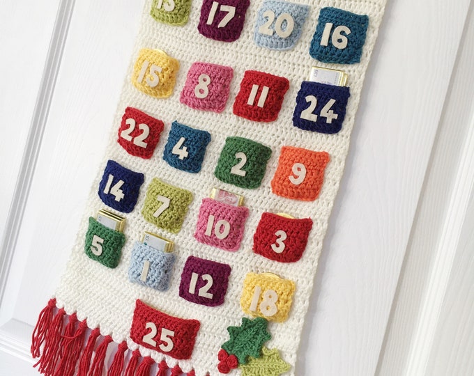 Crochet Your Own Advent Calendar Kit Crochet Advent Calendar Etsy