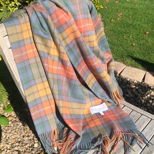 Lambswool Super Soft Check Blankets, Throws by Florence Lilly