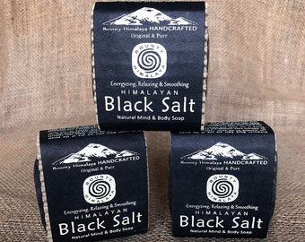 Natural Himalayan Soap - Black Salt Soap