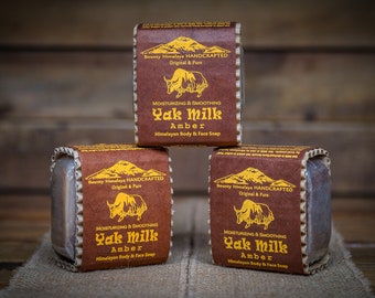 Natural Himalayan Soap - Yak Milk with Amber