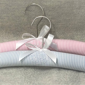 Luxury Padded Childrens Clothes Hangers - Set of 2
