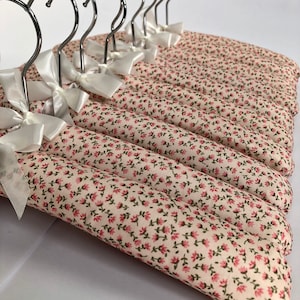 Florence Lilly Beautiful Padded Hangers (Sets of 5 or 10 pieces)
