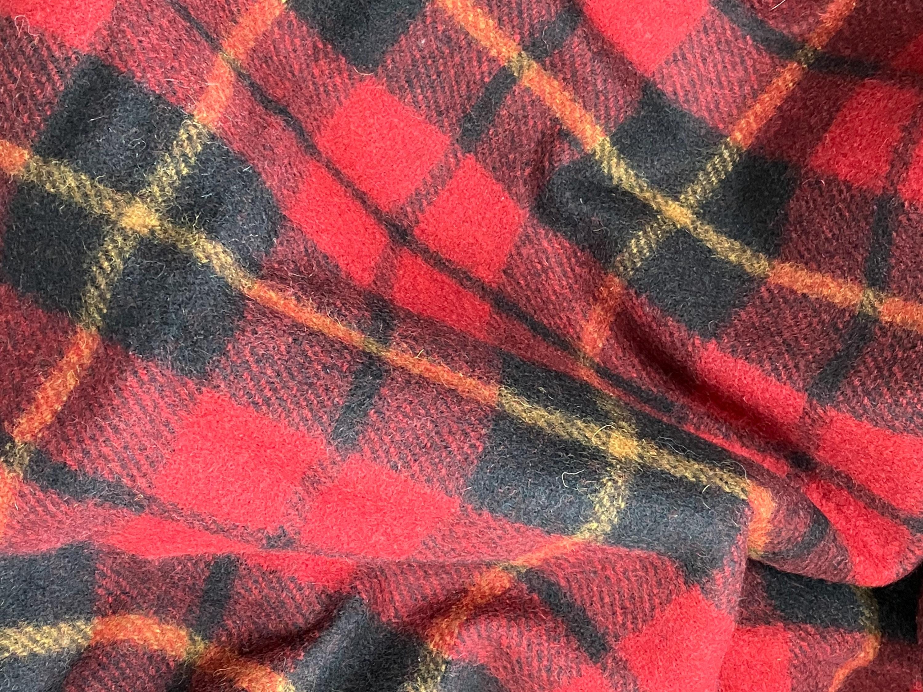 Wallace Tartan Recycled Wool Blanket/Throw by Florence Lilly