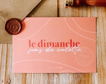 Carte Texte Humoristique Etsy