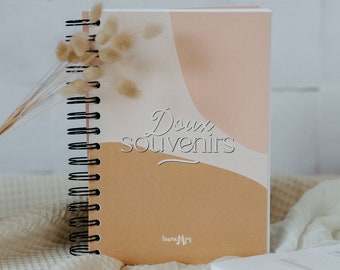 Cuaderno, 3 años de notas, Dulces Recuerdos, A5, cuaderno de recuerdos, diario de intenciones, diario, cuaderno de bienestar, idea regalo, espirales