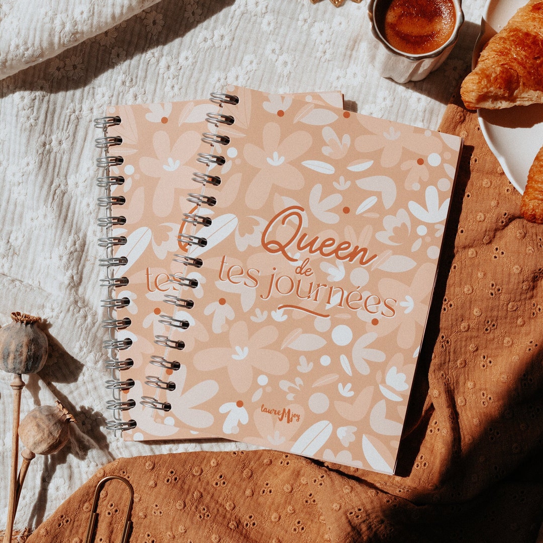 Notebook, QUEEN of Your Days, Diary, UNDATED, Planner, Gift Idea ...