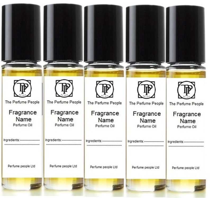 Lavender and amber Perfume oil Gp1-The Perfume People image 3