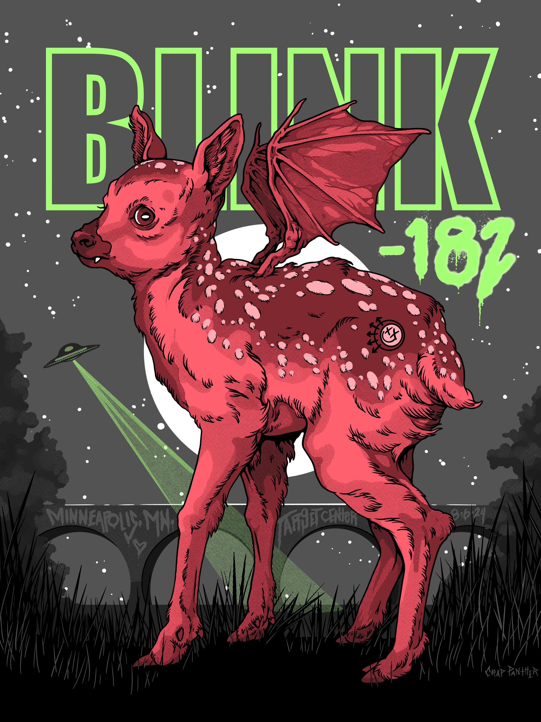 Blink 182 poster tour - Etsy 日本