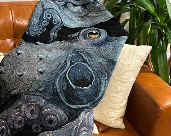 Blue Mother Throw