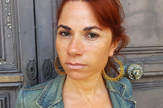 gypsy style creole earrings