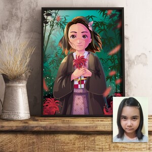 High Quality Anime Style Custom Portrait - DIGITAL IMAGE ONLY by Euodos