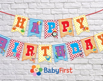 Baby First TV Printable Coloring Pages Instant Digital Download by ...