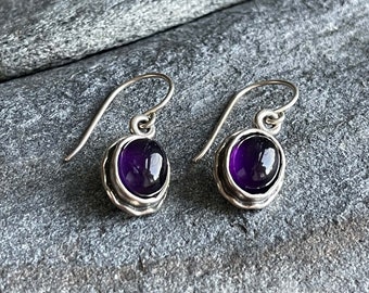 Silpada Sterling Silver Amethyst Earrings, Free Shipping and Gift Wrap,