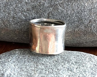 Silpada Silver Wide Cigar Ring, Free Shipping and Gift Wrap