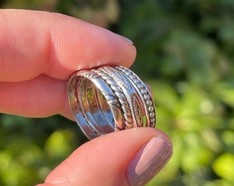 Silpada Silver Stacking Rings, Various Sizes, Sold Individually, Gift Wrap