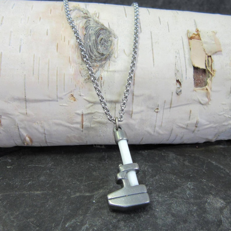 Black Pendants Jewelry Lot Hammer Resale Wrench New White 10 Tool Pendants Pick Ax Flat Head Screwdriver Plastic Pewter