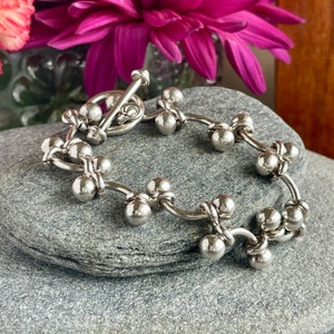 SILPADA Baby DNA Kugel Knebelarmband, B0746, gratis Geschenkverpackung