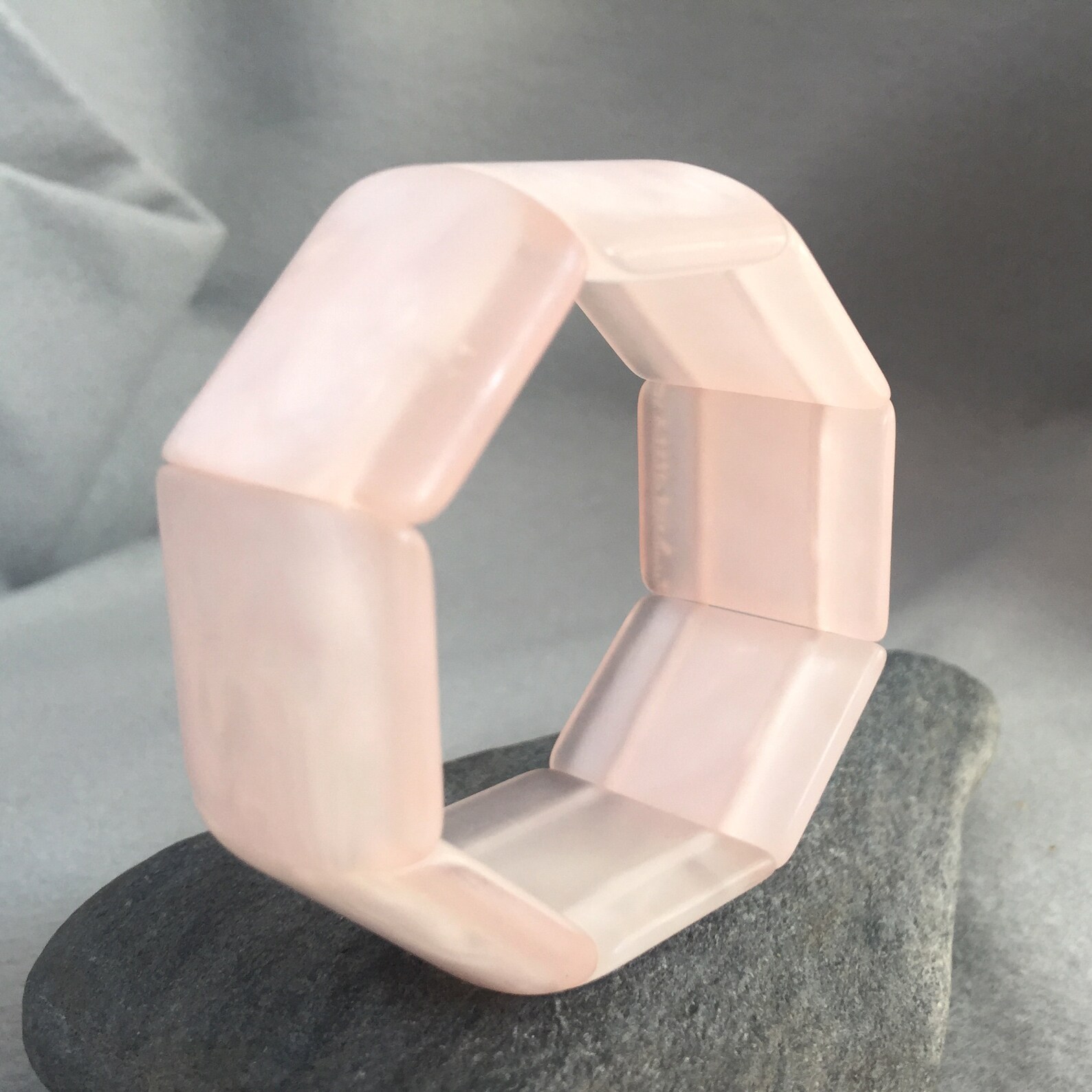 Mid Century Pastel Pink Necklace Set Free Shipping and Gift Etsy