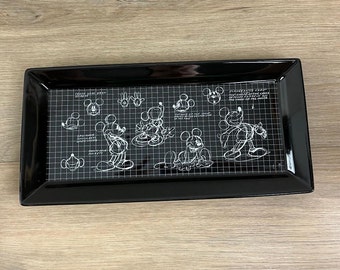 Black Mickey Mouse tray, bathroom, kitchen