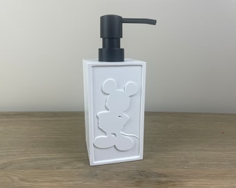 Mickey Mouse bathroom decor, hand soap, toothbrush holder, cup , Disney