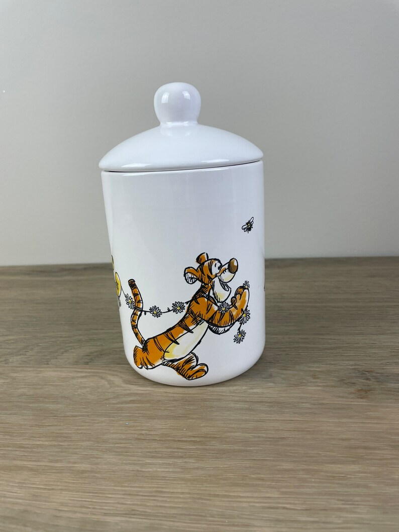 Winnie the Pooh and Friends Cotton Ball/ Storage Container Etsy