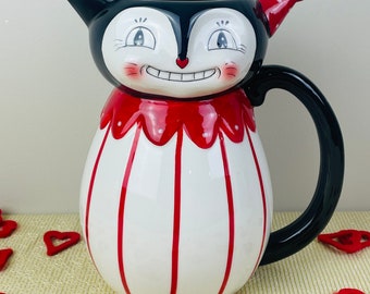 Vintage Inspired Cat Vase, Johanna Parker Pitcher