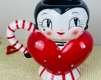 Vintage inspired Valentines Mug, Chica Mug
