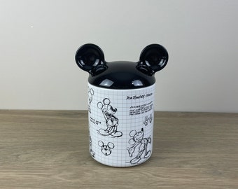 Mickey Mouse Cotton Ball/ storage Container, bathroom, kitchen