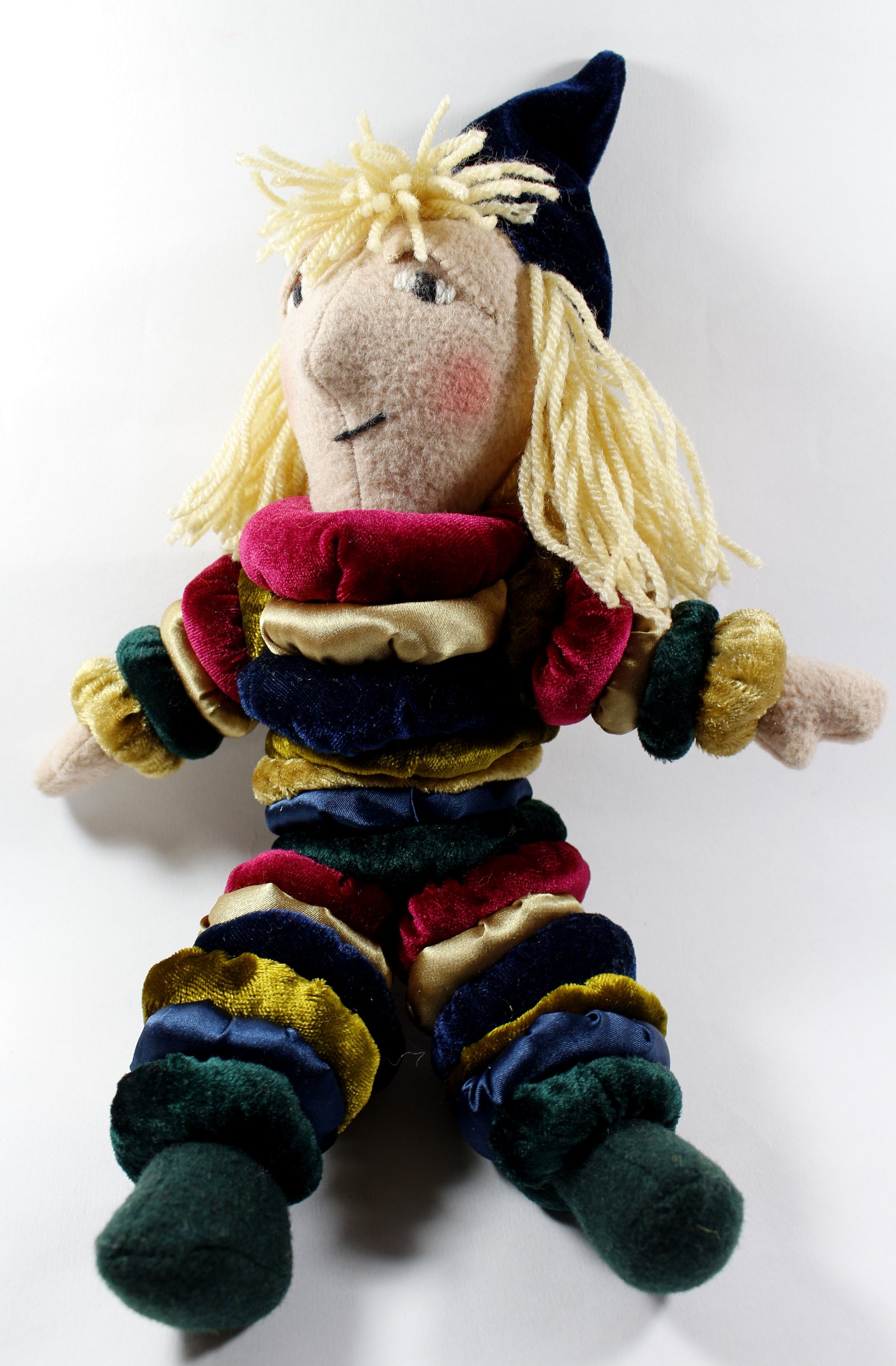 Yo Yo Doll, handmade soft toy, stuffed