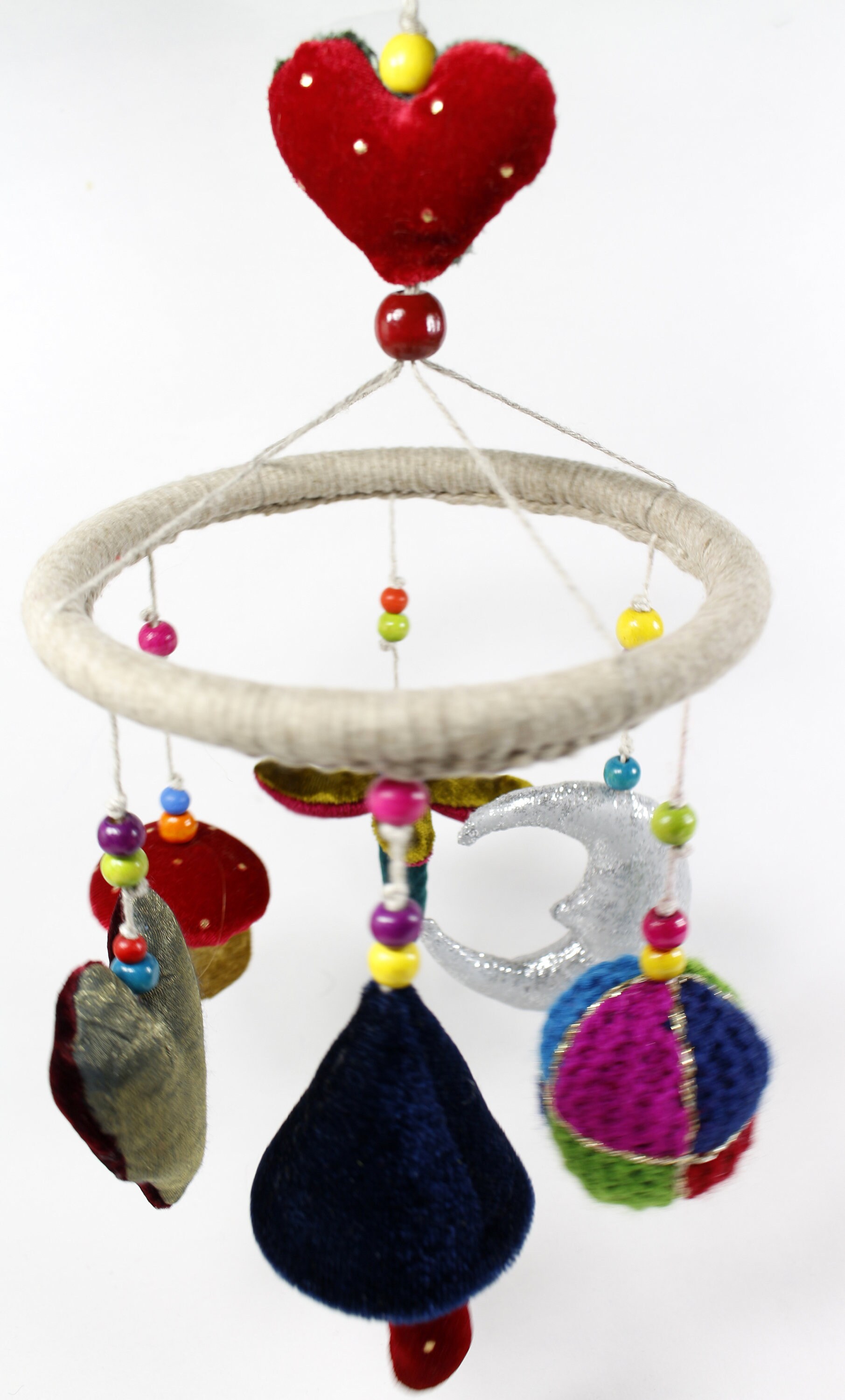 Baby mobile handmade sewed knitted Etsy Polska