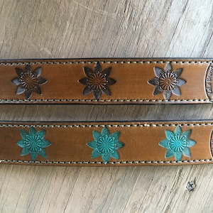 Tooled Leather Bracelet
