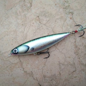 Top Water DAWGER Fishing Lure 4 Inch Custom Paint 