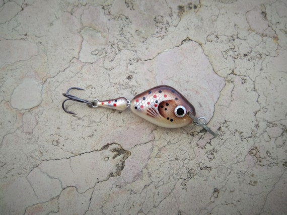 Micro Jointed Handmade Wooden Fishing Lure 3.5cm 