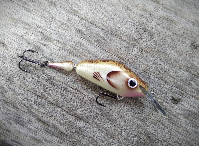 Handmade Fishing Lure Jointed Spasm Lure 4.5cm Etsy