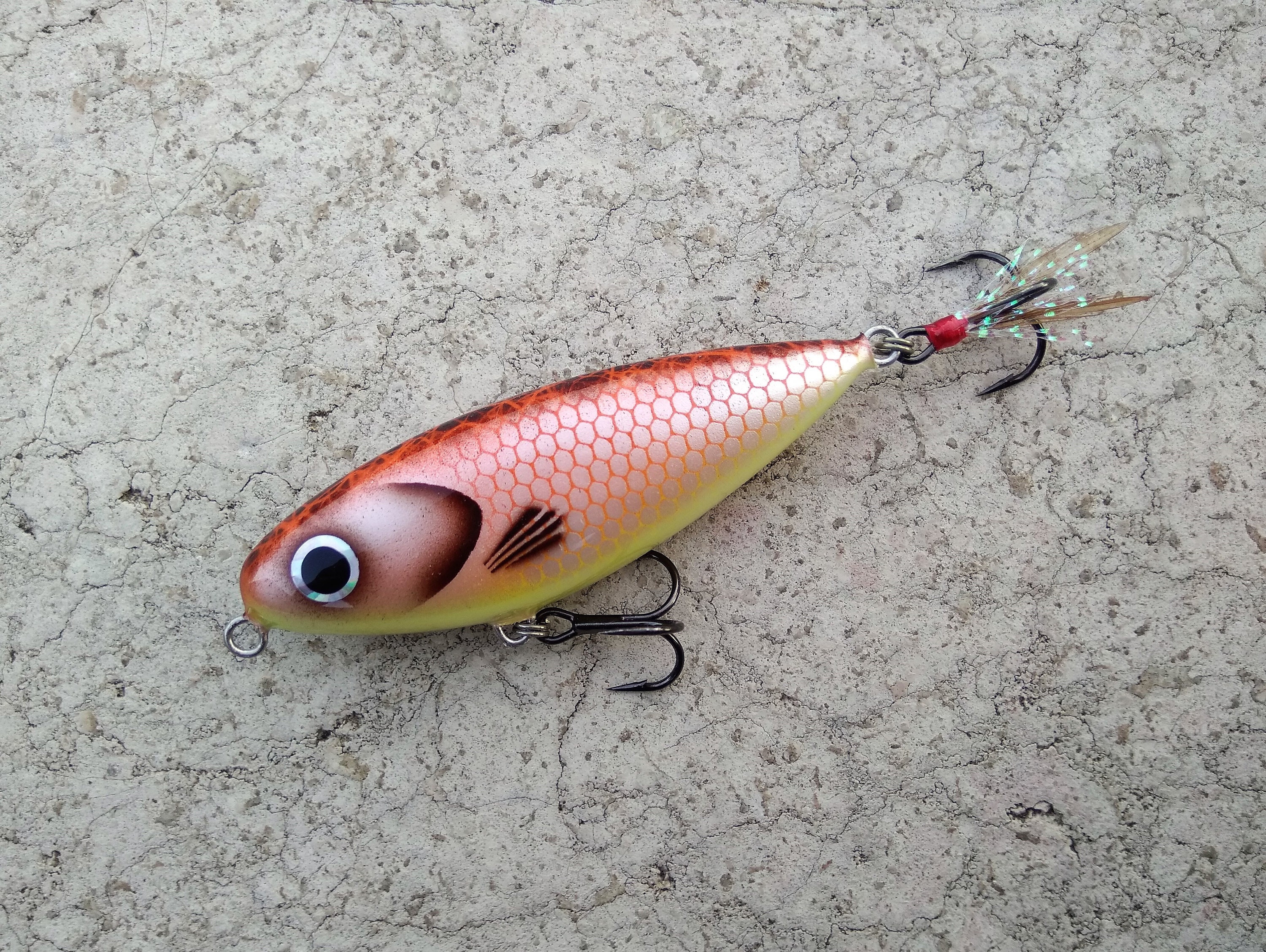 Leurre De Pêche Crankbait En Bois Balsa Fait Main - Vivienne, Riddle Bait, JDM USA