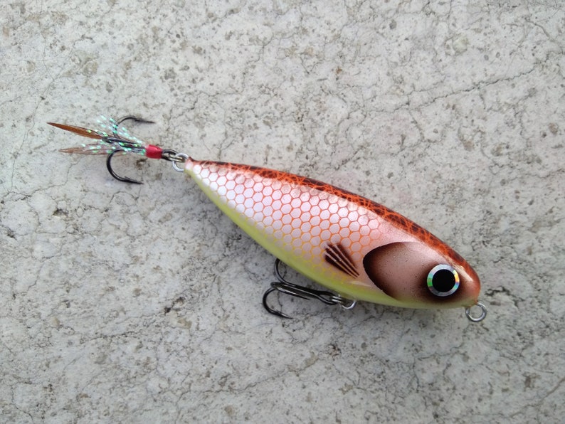 Handmade Balsa Surface Fishing Lure 6cm Etsy