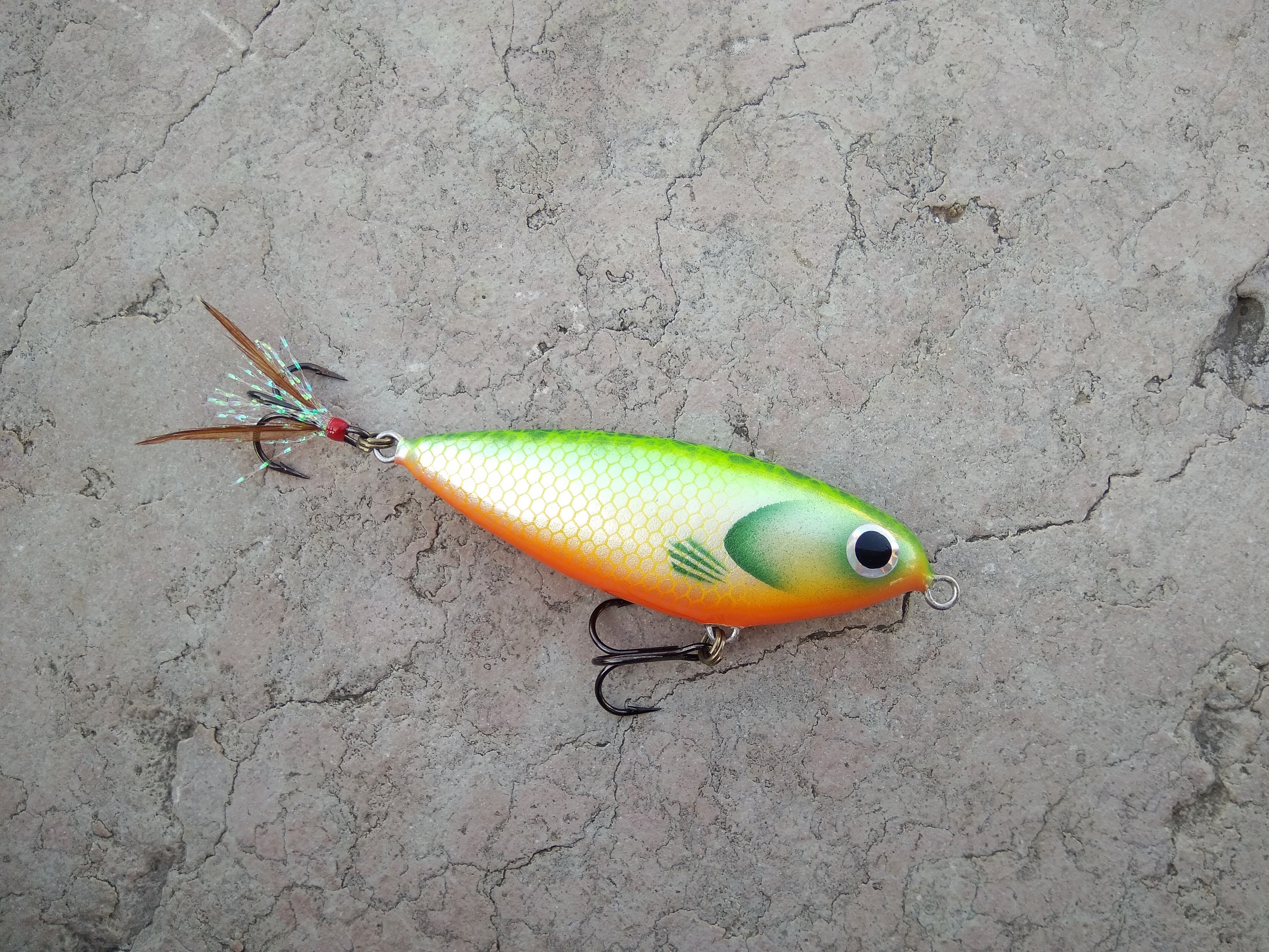Spasm Surface Fishing Lure / Handmade Fishing Lure / Bass Lure 6cm 