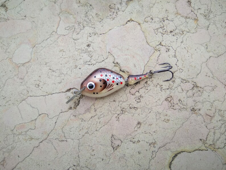 Micro Jointed Handmade Wooden Fishing Lure 3.5cm Etsy