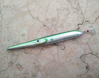 Spasm needlefish saltwater fishing lure green 15cm/6inc