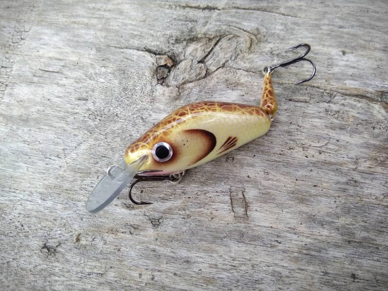 Handmade Fishing Lure Jointed Spasm Lure 4.5cm Etsy
