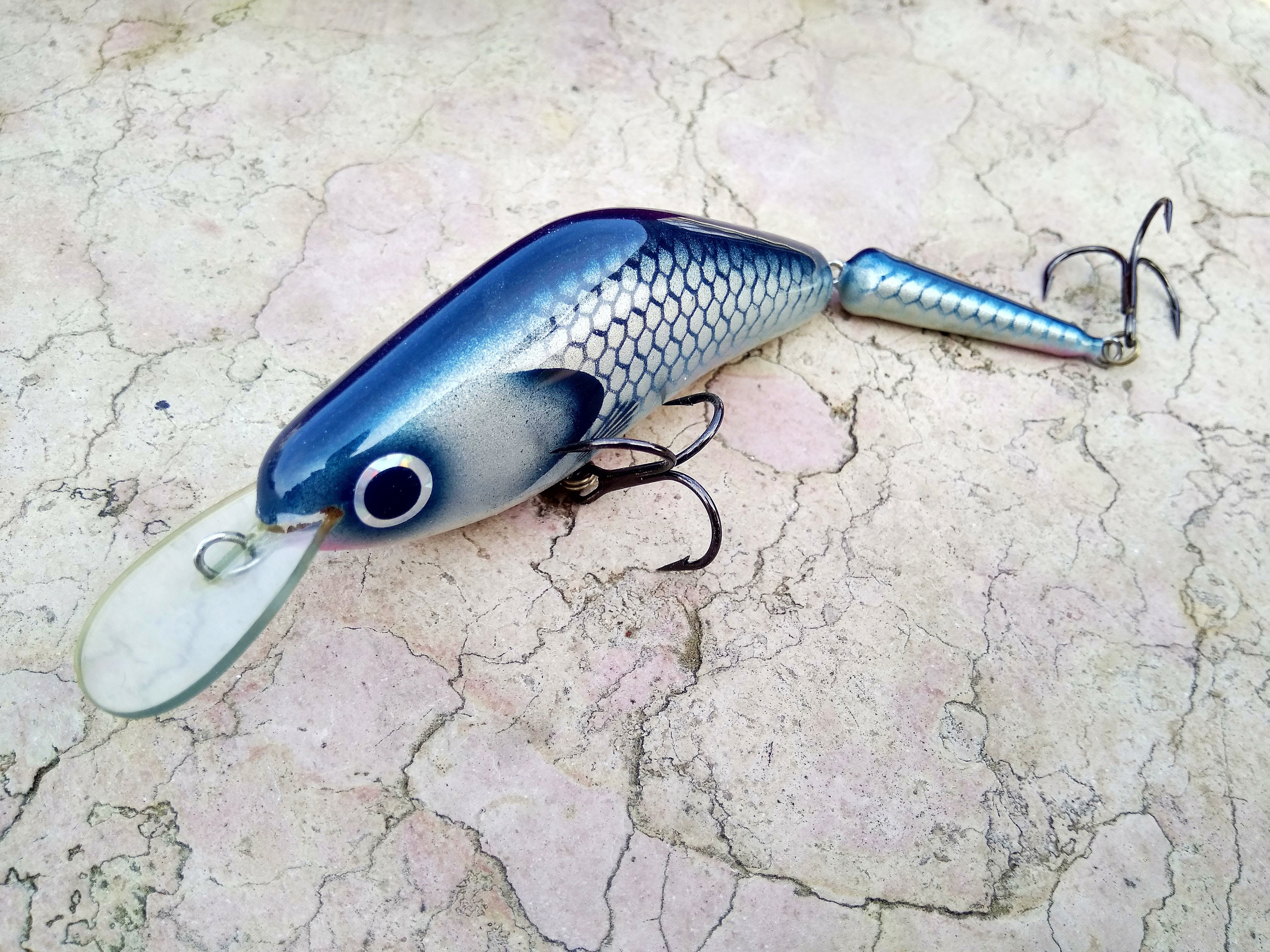 Custom Jointed Wooden Lure 10cm 